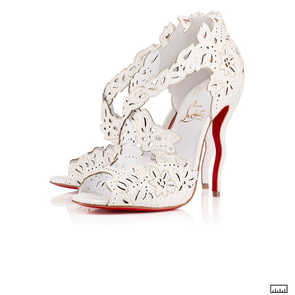 Louboutin Decoupadiva 120 Python Size 39.5 - image 1